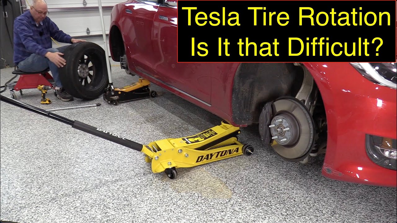 Tesla Tire Rotation, Is it that Difficult?