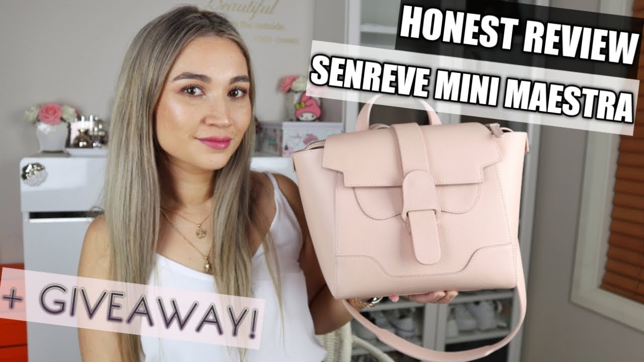 HONEST REVIEW SENREVE MINI MAESTRA BAG + BLACK FRIDAY OFFERS [GIVEAWAY CLOSED]