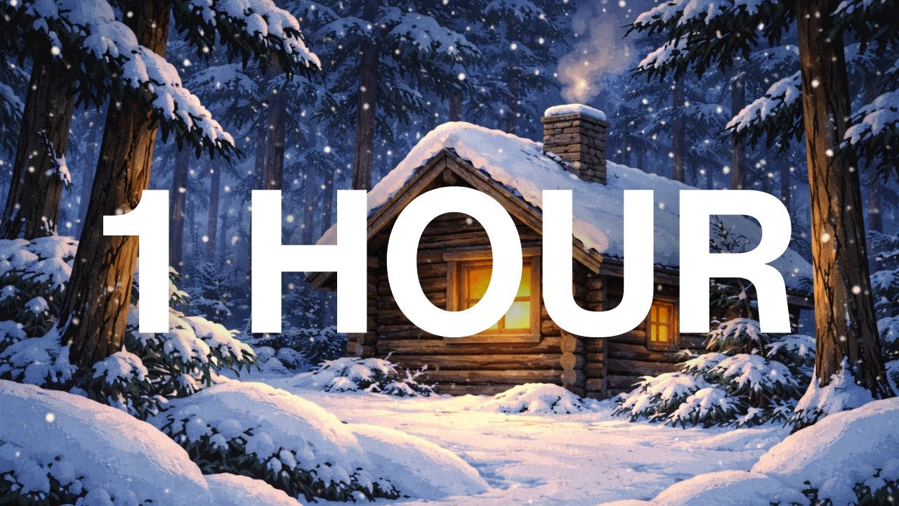 1 hour Winter Timer - Winter Cabin Glow