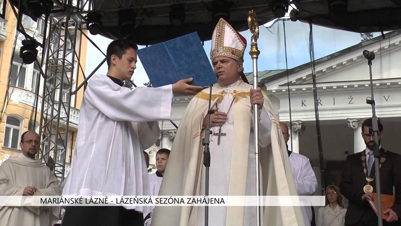Mariánské Lázně: Lázeňská sezóna zahájena (TV Západ)