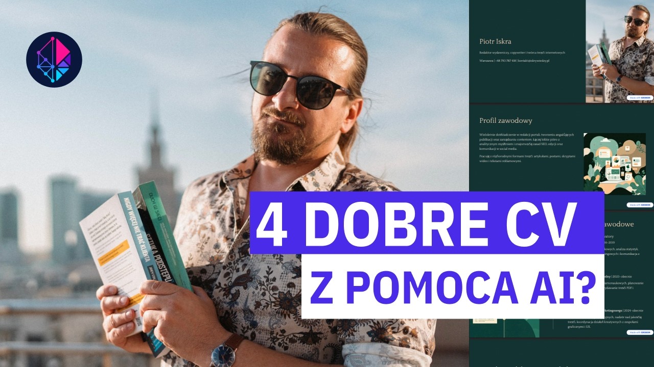 Jak stworzyć idealne CV w 5 minut za darmo? 🤖 Poradnik AI | Chat GPT, Claude, Gamma