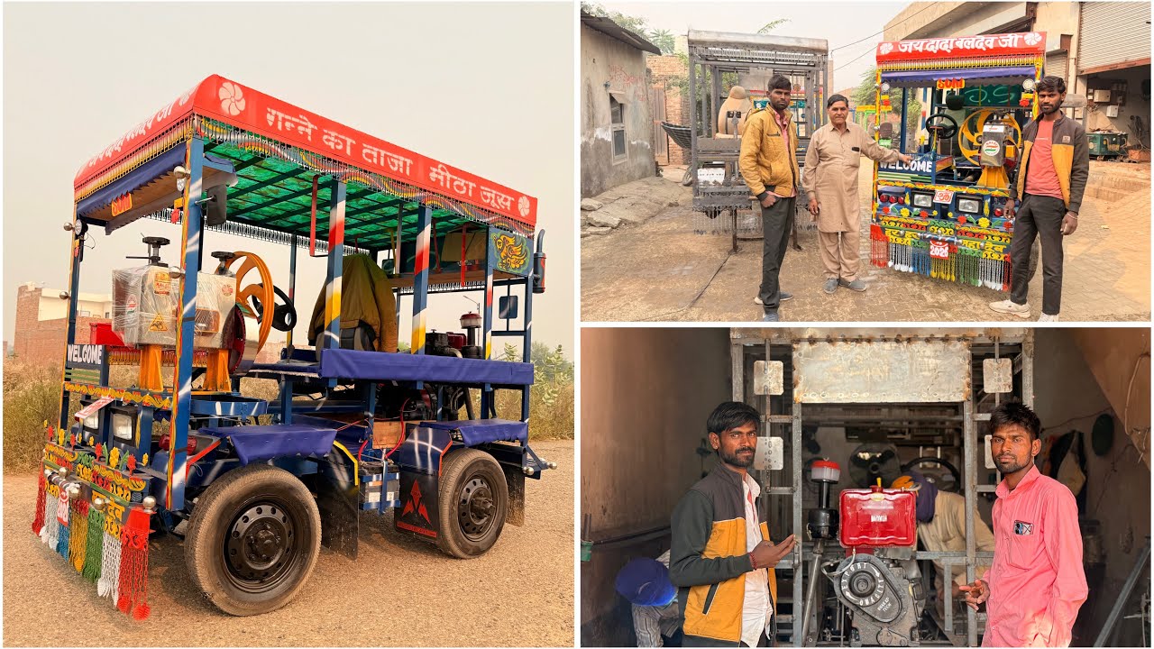 77196–97012 #gannajuicemachine #punjab राजस्तान झुंझनु से आए गाड़ी लेने #गन्ना गाड़ी #sugarcanejuice