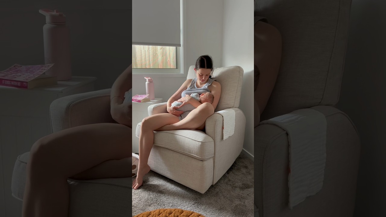 Morning routine as a first time mum with my 4 week old