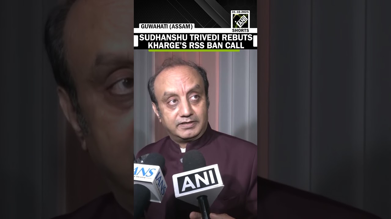 BJP&rsquo;s Sudhanshu Trivedi rebuts Kharge&rsquo;s RSS ban call, cites Gandhi&rsquo;s praise and Patel&rsquo;s legacy