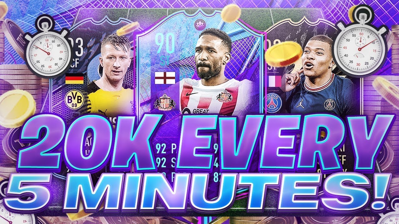20K EVERY 5 MINS FIFA 22 BEST TRADING METHODS (FIFA 22 SNIPING FILTERS & FLIPPING)