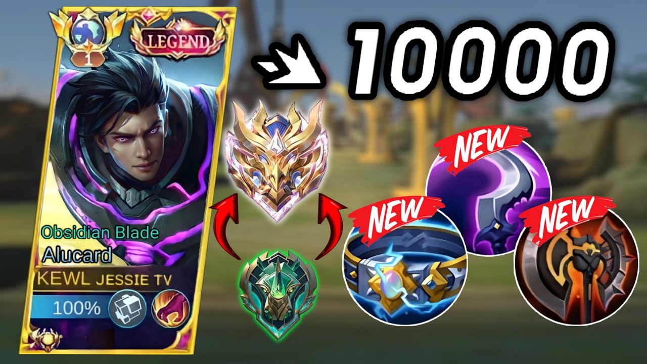 GLOBAL ALUCARD UNLIMITED TRUE DAMAGE BUILD 2024!!🔥(best solo rank build!)