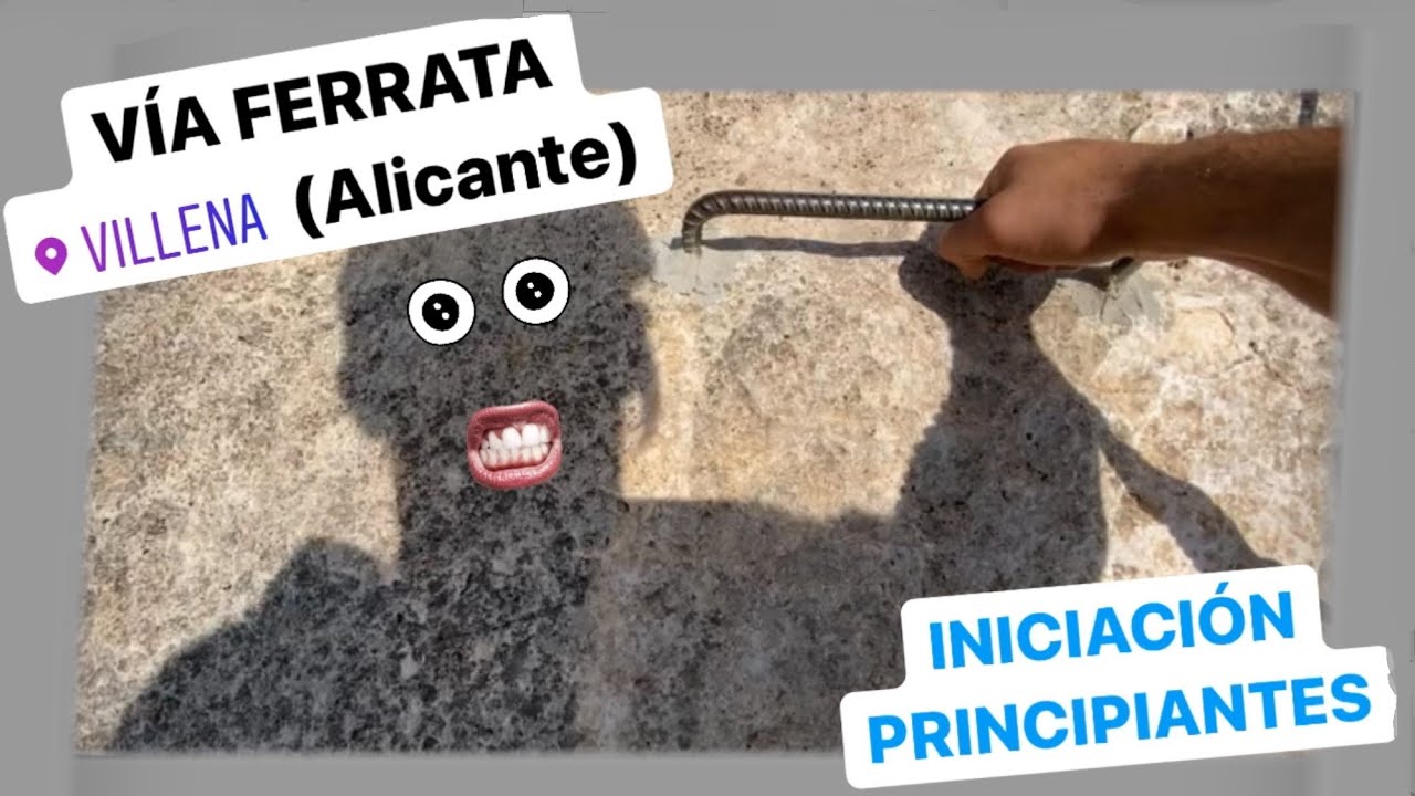 🧐💪🏽PLAN EXPRESS | Que HAcer en ALICANTE | Planes de OciO ActiVo | VÍA FERRATA ViLLeNa