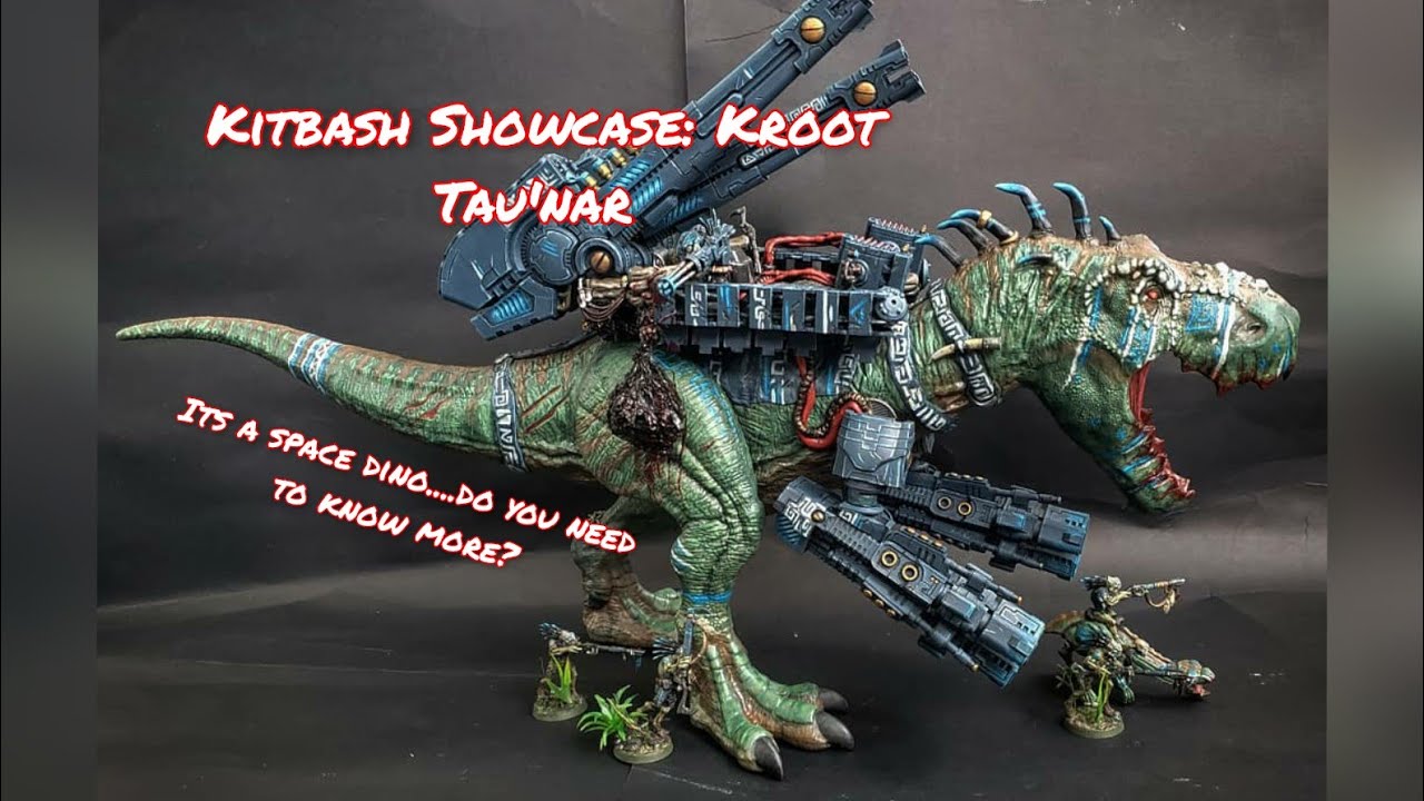 Kitbash Showcase: Kroot Tau'nar (the model that broke the internet)