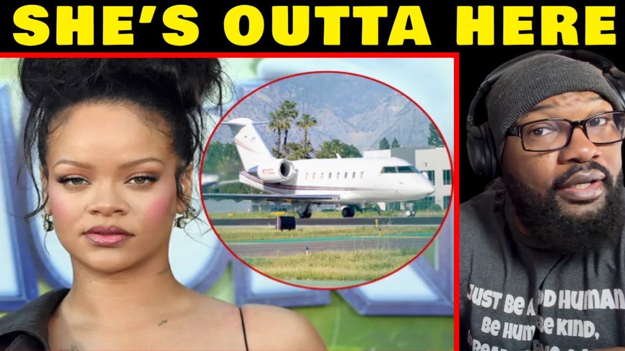 Rihanna Leaves Los Angeles Following Shooting At Her Home