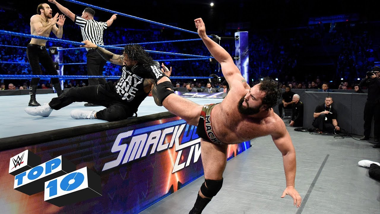 Top 10 SmackDown LIVE moments: WWE Top 10, December 12, 2017