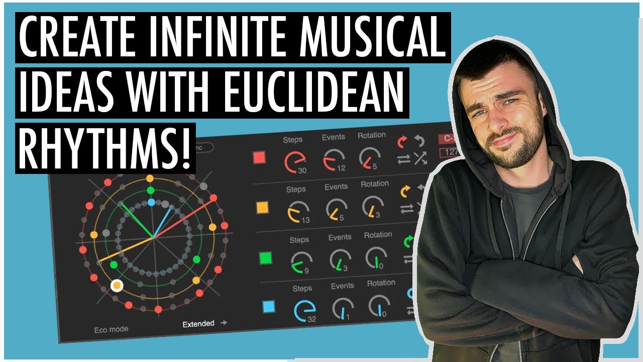Create Infinite Musical Ideas With Euclidean Rhythmic Generators | Ableton Live 10 | Inspired By...