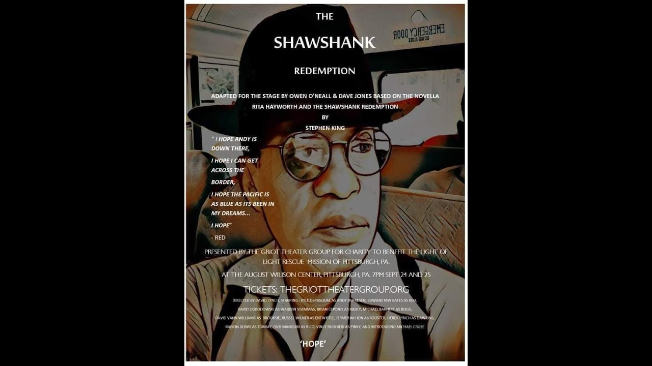THE SHAWSHANK REDEMPTION PLAY Sept 2021 August Wilson Center, Pittsburgh, PA
