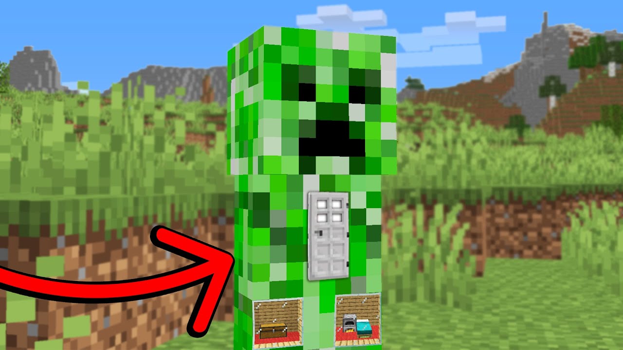 Minecraft, But You Live Inside Mobs