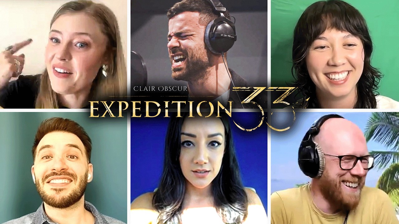 Clair Obscur Expedition 33 Cast re-enact voice lines from the Game