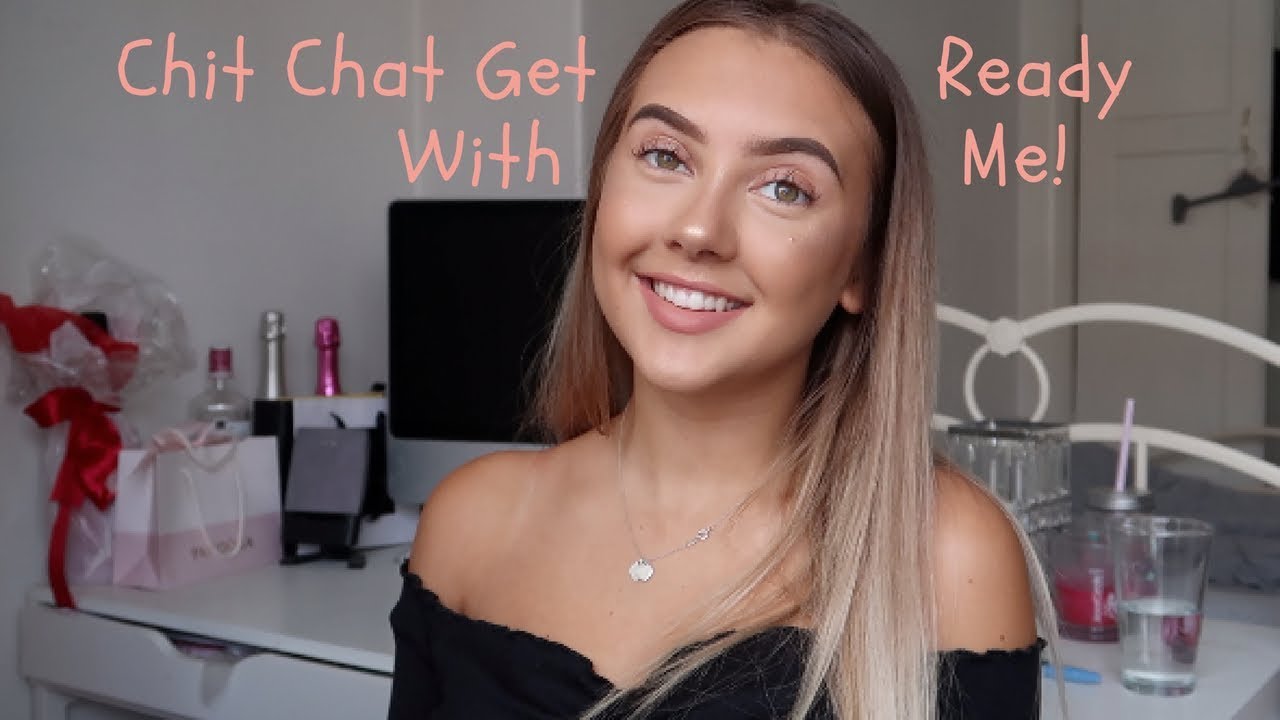 CHIT CHAT GET READY WITH ME | NATURAL MAKEUP