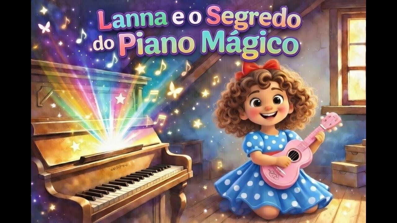 🎵Lanna e o Segredo do Piano Mágico🎵