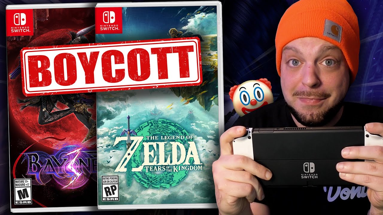 It's Time To BOYCOTT Zelda Tears Of The Kingdom Because of Bayonetta!