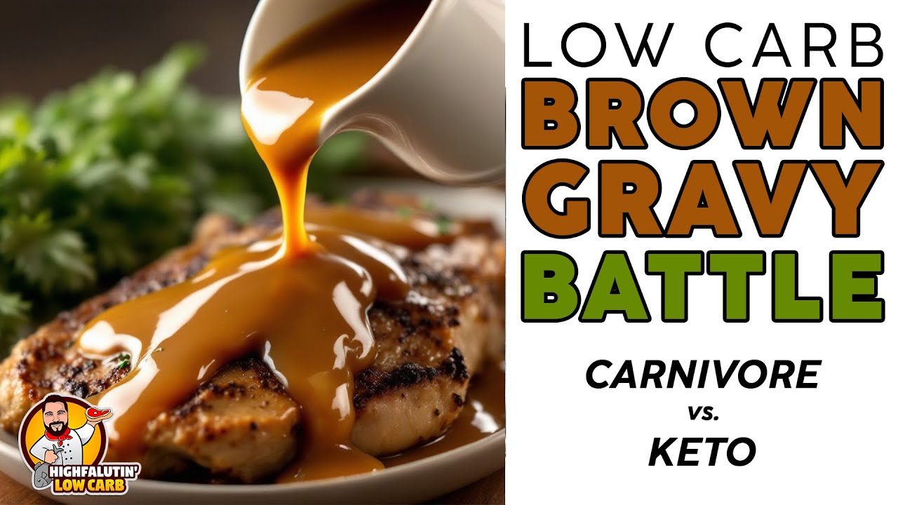 Low Carb BROWN GRAVY Battle! - How to Make the BEST Keto Gravy