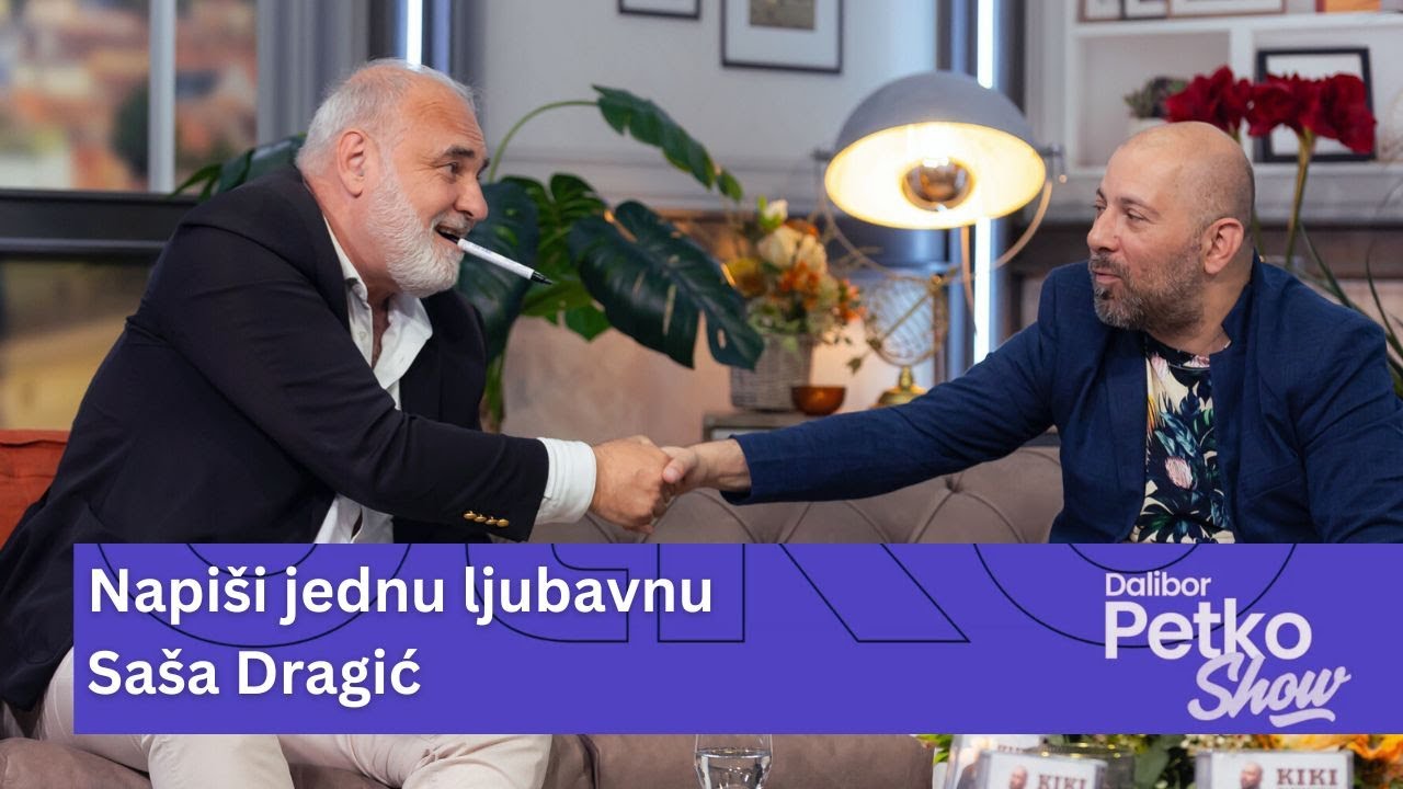 Izazov napiši jednu ljubavnu pjesmu | Saša Dragić | Dalibor Petko Show | CMC TV