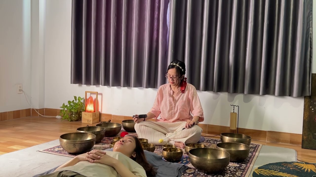 Nerves Soothing Singing Bowls Sound Bath - Bài chuông Xoa Dịu Thần Kinh