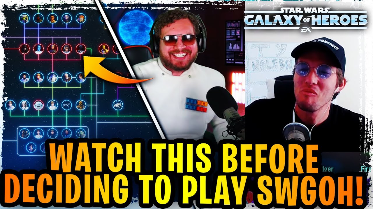 WATCH THIS BEFORE PLAYING SWGOH! Deciding What is the Best Farming Guide for You in the 1st Year!
