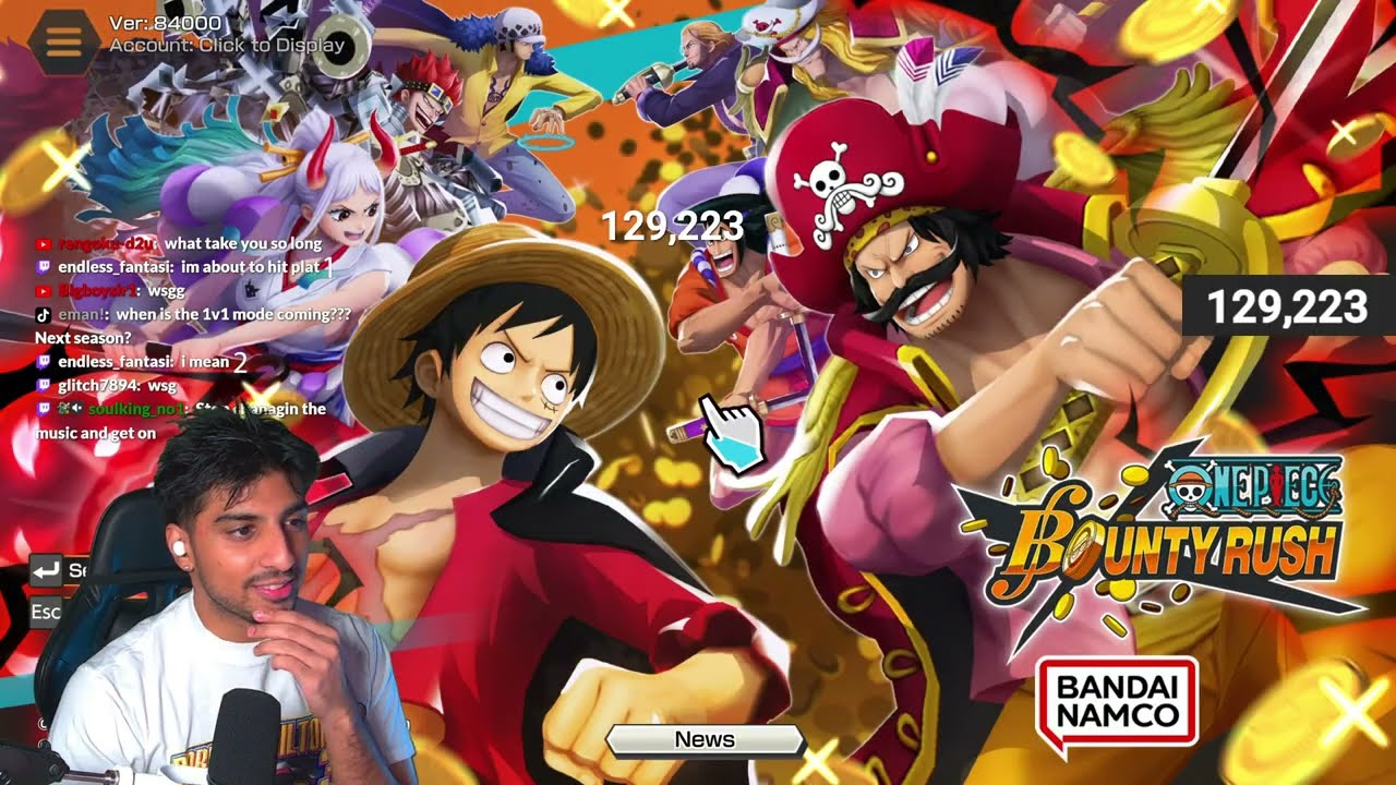 [🔴LIVE] 130K SUBSCRIBERS! NEW BOUNTY RUSH SEASON