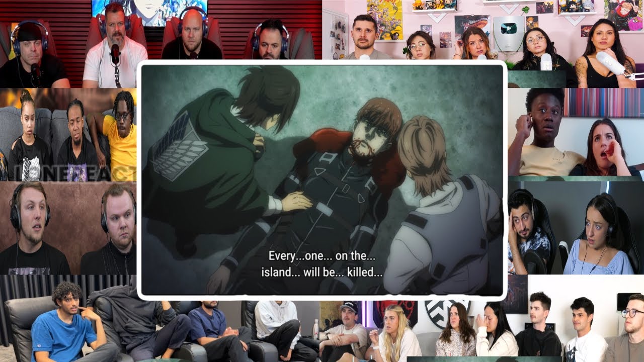 Floch Death Scene - Attack on Titan The Final Chapter Special 1 | Reaction Mashup