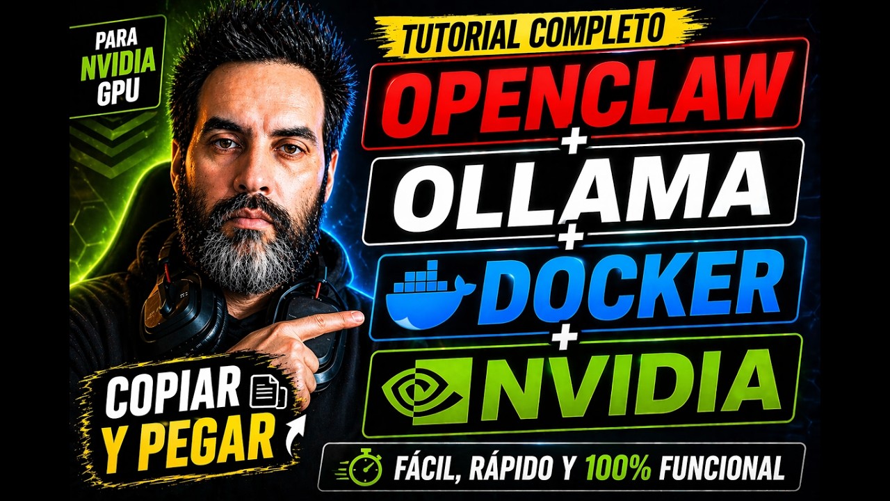 Tu Propia IA Privada: OpenClaw con Ollama, NVIDIA y Docker Setup