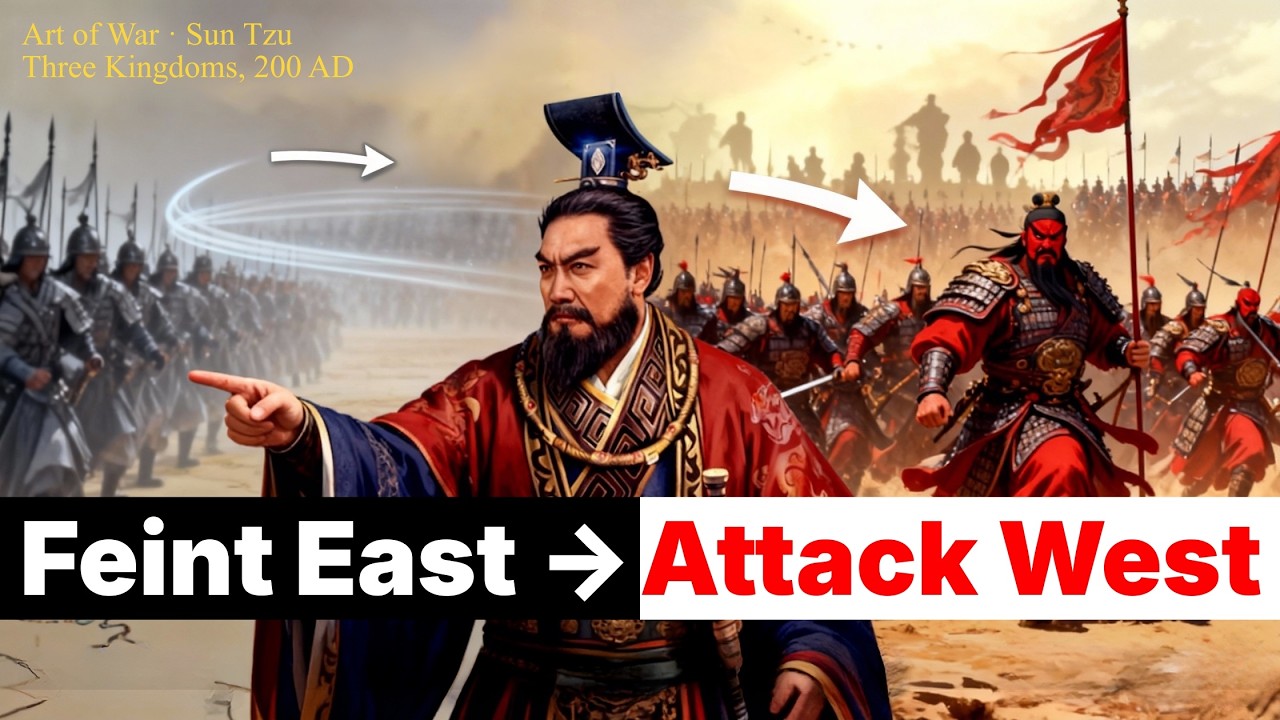 Почему имитация нападения помогла выиграть настоящую битву (стратегия обмана Цао Цао)