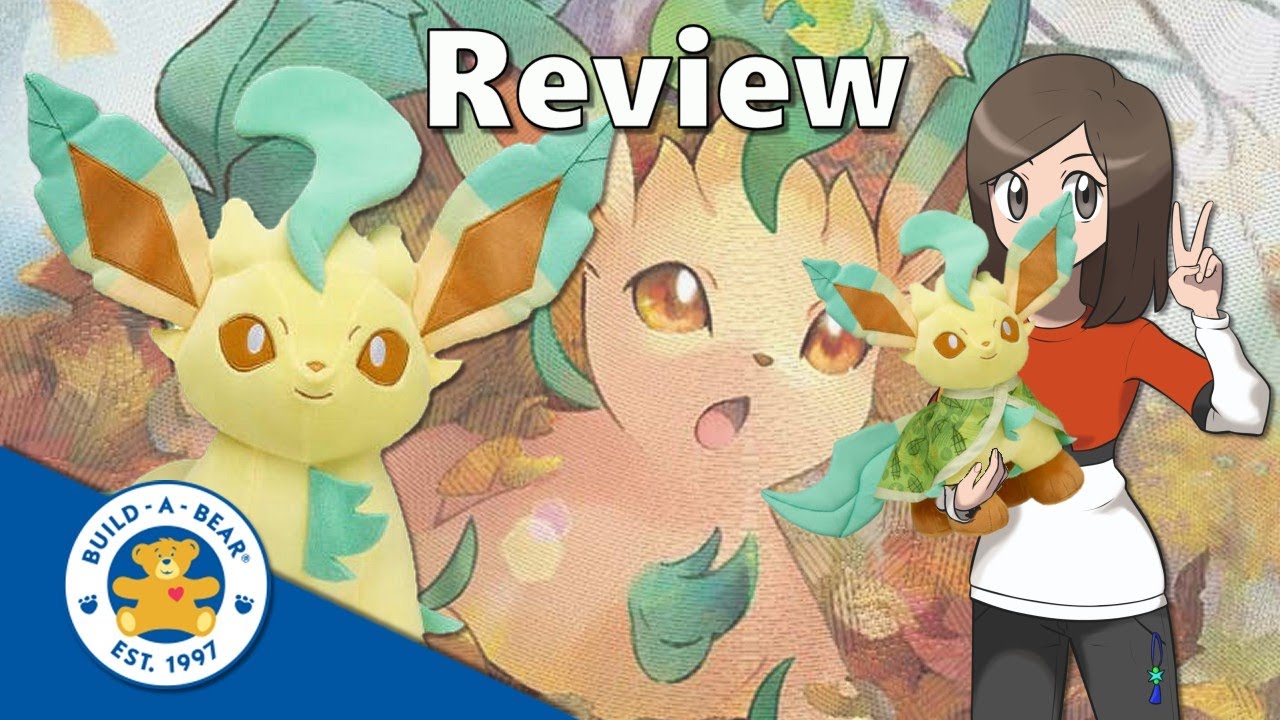 Pokémon Build a Bear Leafeon Review