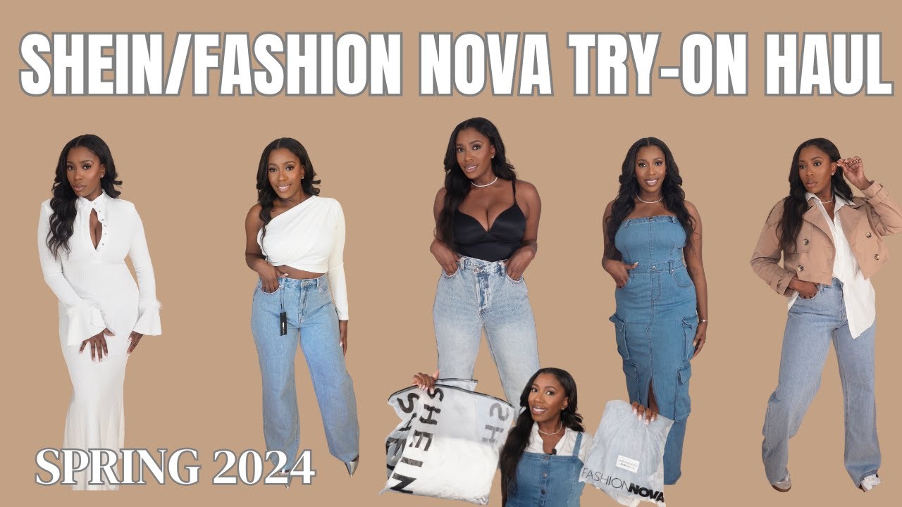SHEIN & Fashion Nova Spring Tryon Haul 2024 | What I ordered vs what I got | Imchicism