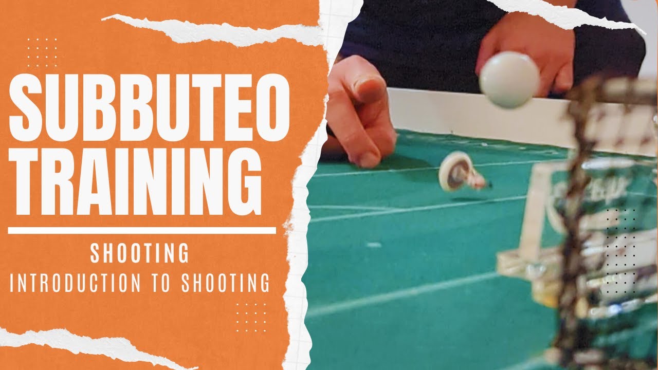 Subbuteo Training | An introduction to shooting