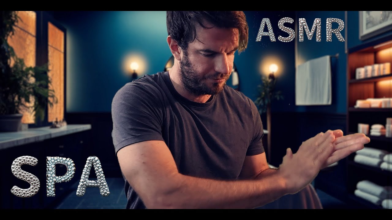 ASMR - Spa Treatment - Whispering - Ear to ear