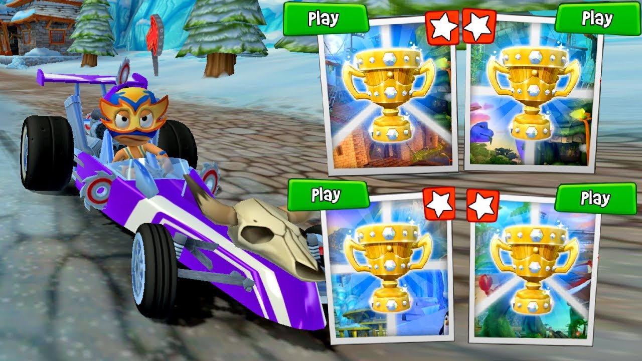 Javelin Zipo four Championship | Beach Buggy Racing 2