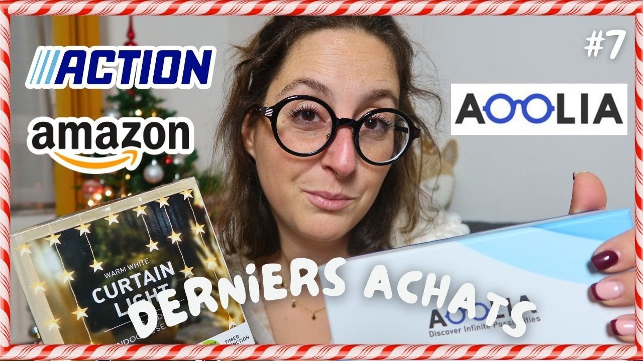 ASMR - DERNIERS ACHATS : ACTION, AMAZON & AOOLIA (ASMR MAS 7)
