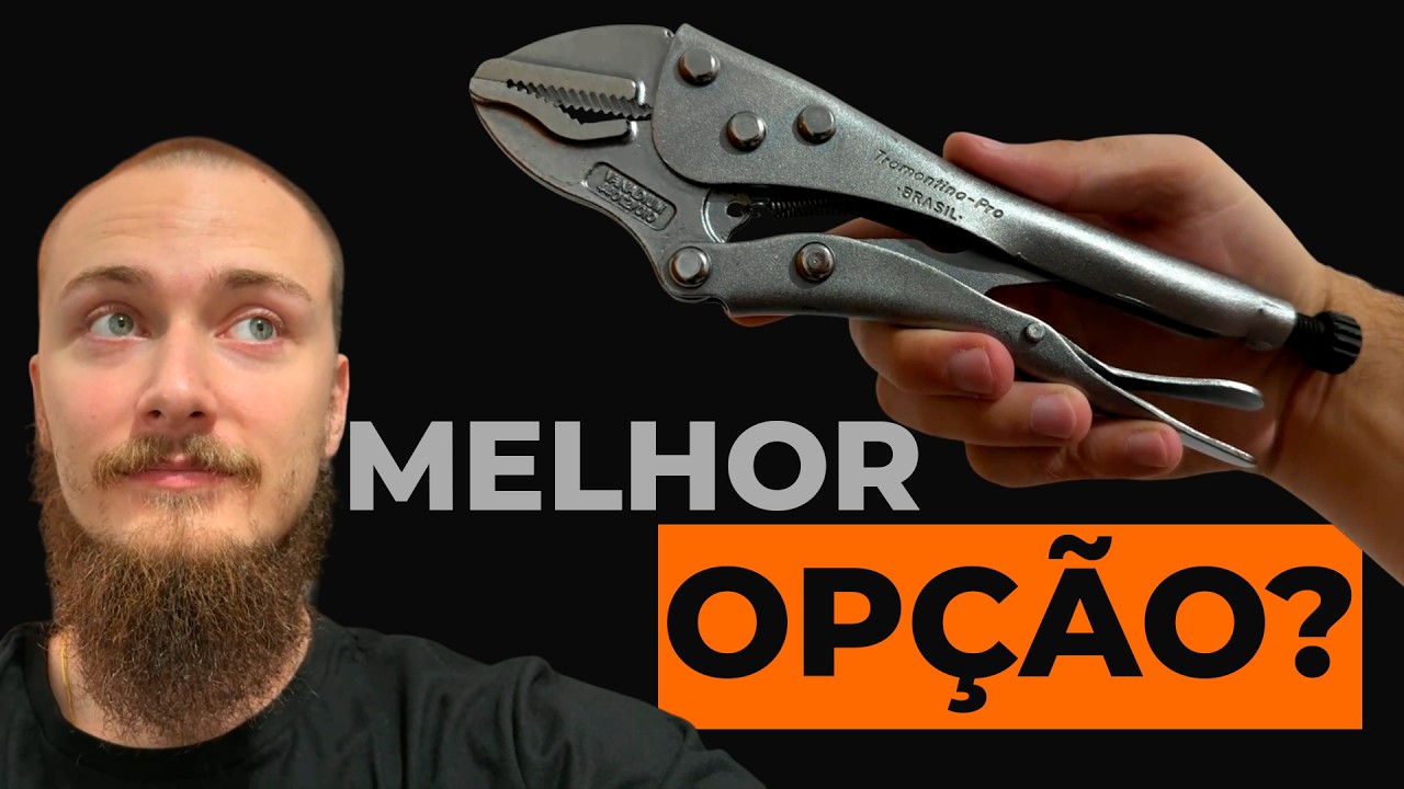 Alicate de pressão que me impressionou!