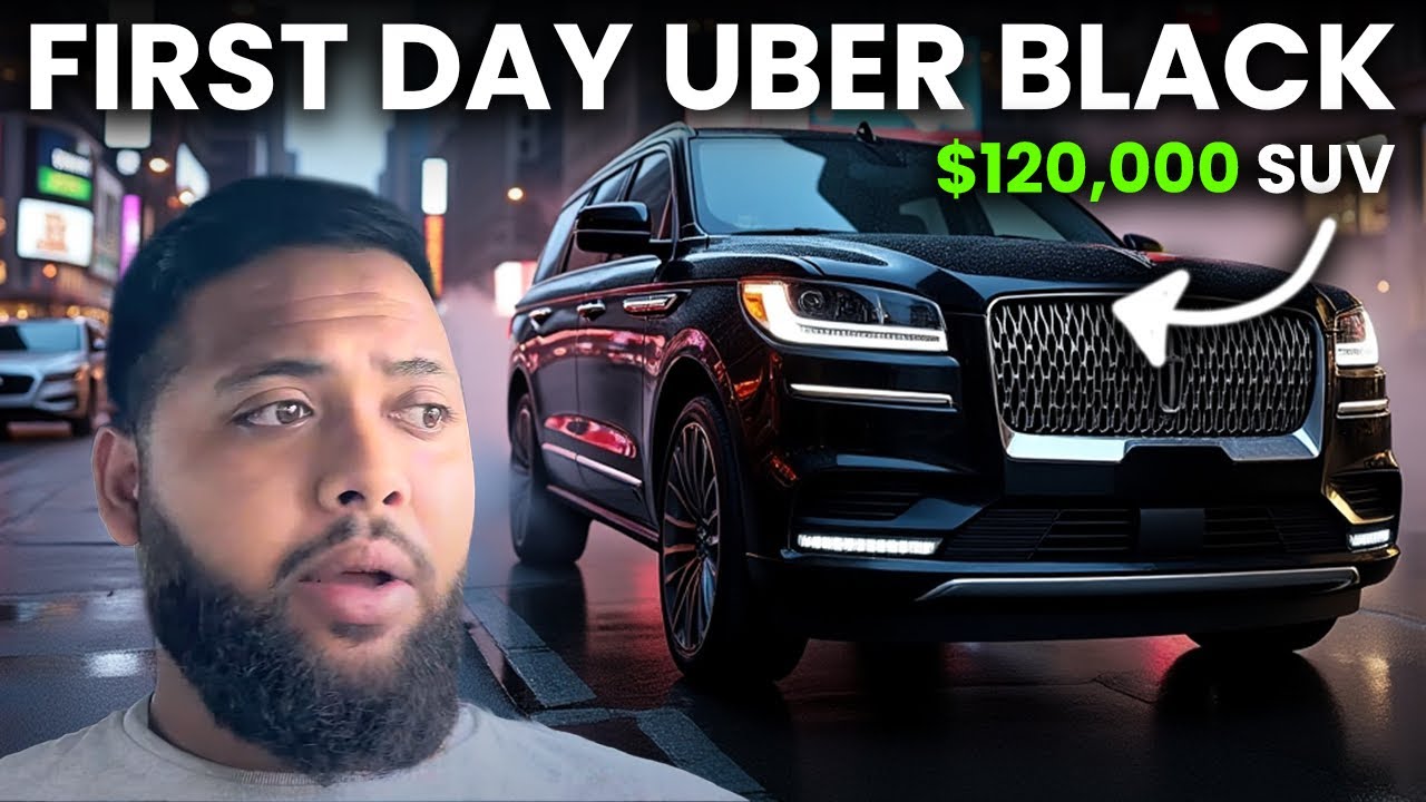 ПЕРВЫЙ ДЕНЬ ЗА РУЛЕМ ЧЕРНОГО ВНЕДОРОЖНИКА UBER В 120-КИЛОМЕТРОВОМ ВНЕДОРОЖНИКЕ
