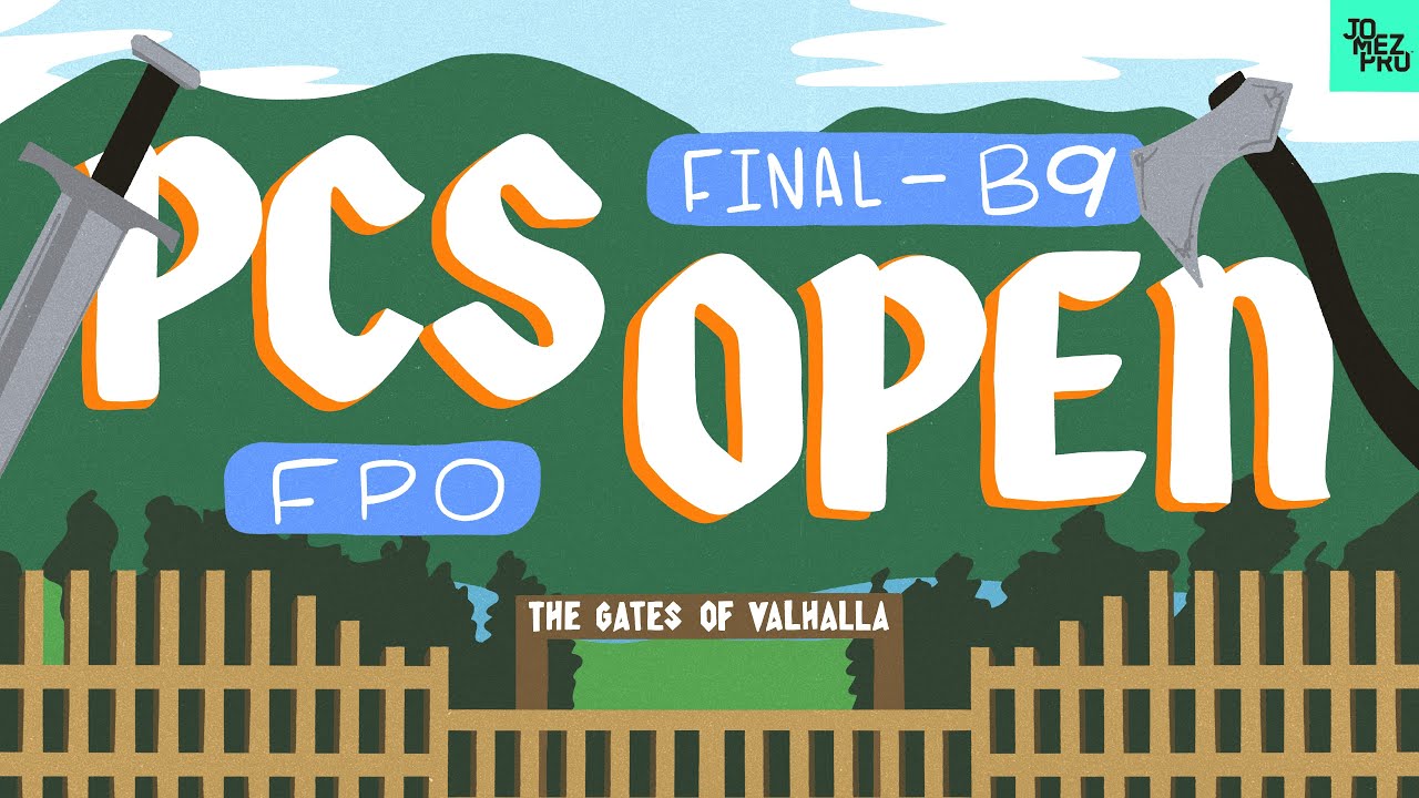 2023 PCS Open | FPO FINALB9 | Tattar, Gannon, Salonen, Nesse| Jomez Disc Golf