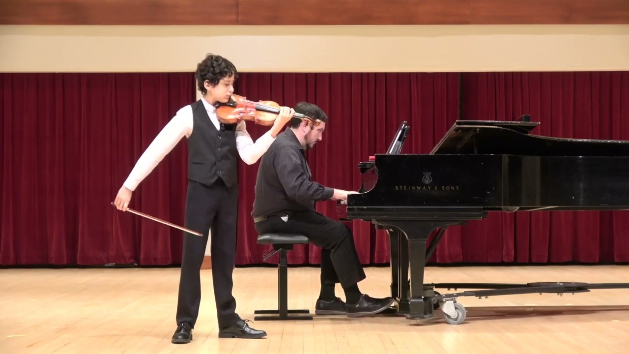 Violin Junior Finalist - Liam Alexander -  Bruch Concerto No  1, III  Finale Allegro energico