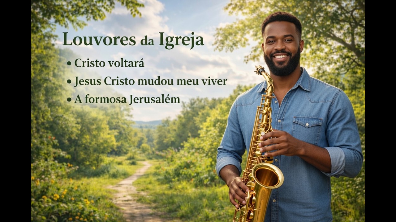 Louvores que Tocam a Alma 🙏 | Jesus Cristo Mudou Meu Viver • Cristo Voltará • A Cidade Celestial