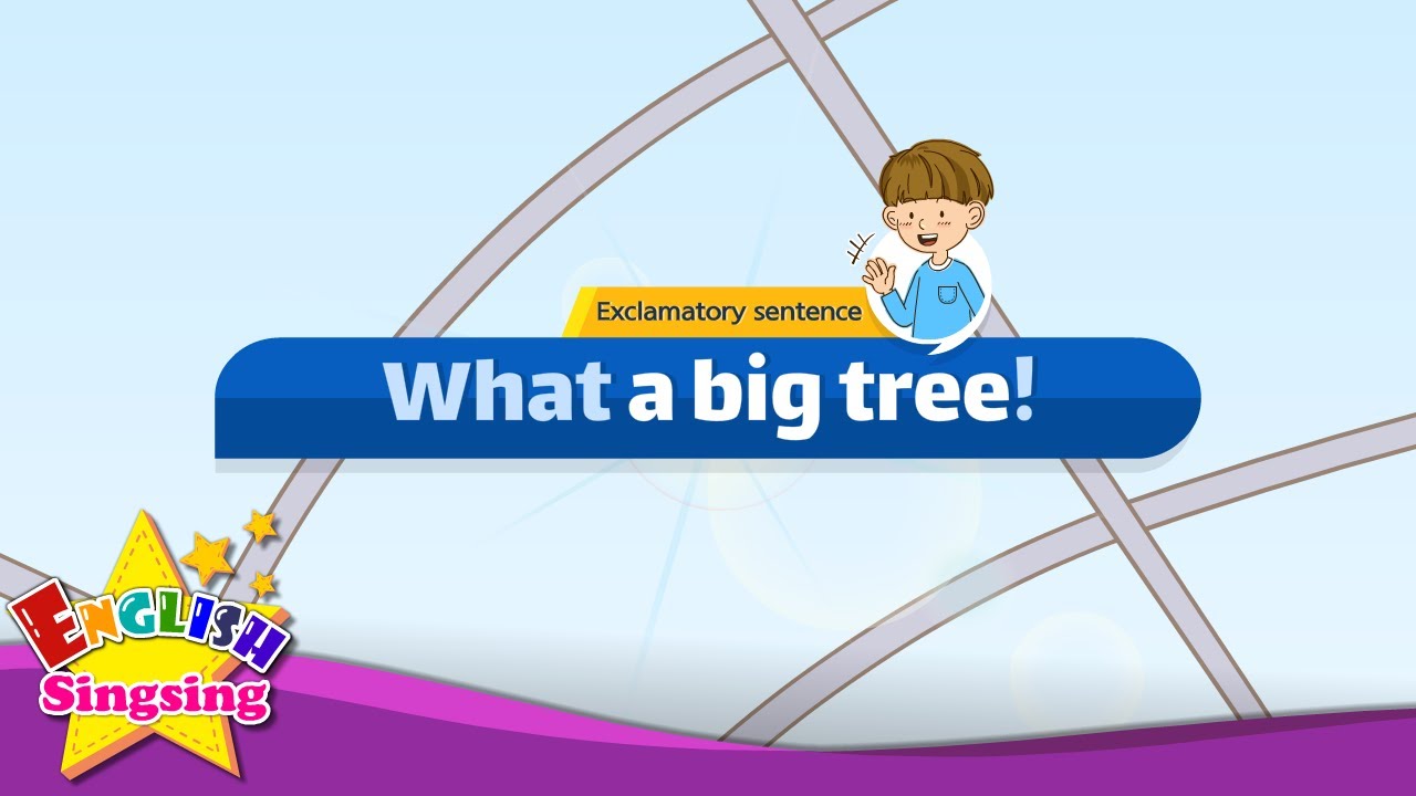 [Exclamatory sentence] What a big tree? - Easy Dialogue - Role Play