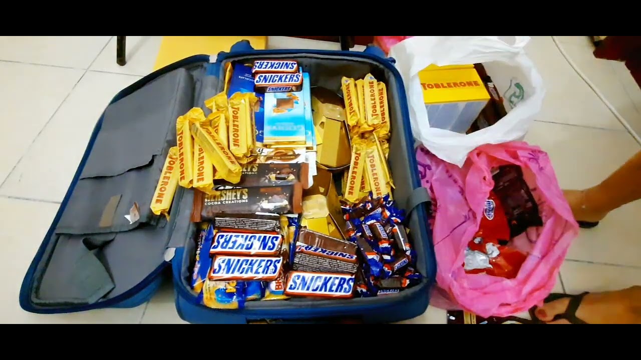 HOW I PACK MY CHOCOLATE PAMPASALUBONG || SAUDI TO PHILIPPINES
