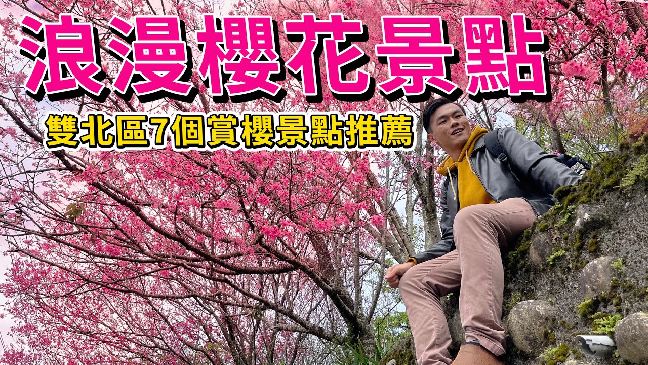 【阿得帶你去】櫻花景點推薦!雙北地區7個絕美賞櫻秘境