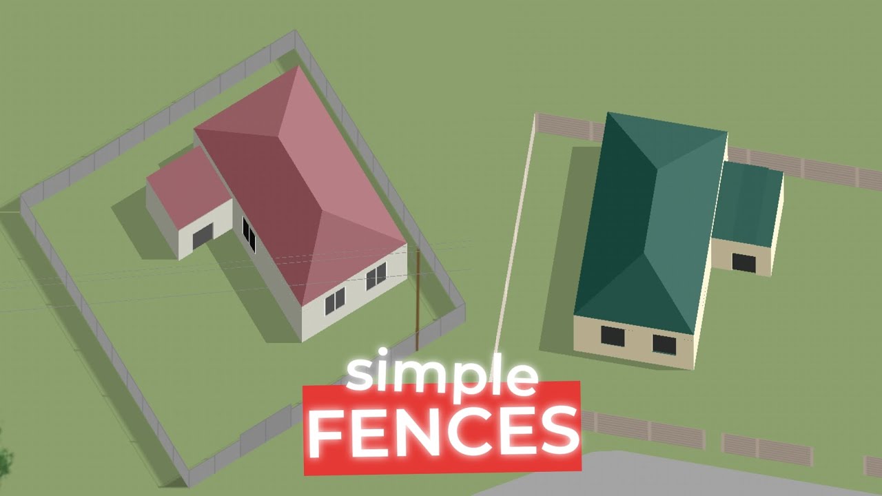 How to make simple FENCES in Intersection Controller
