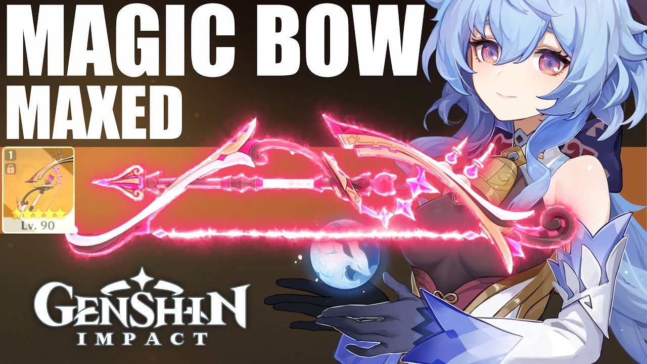ВОЛШЕБНЫЙ ЛУК УЛУЧШЕН! Кто-нибудь ещё может им пользоваться?! (Genshin Impact)