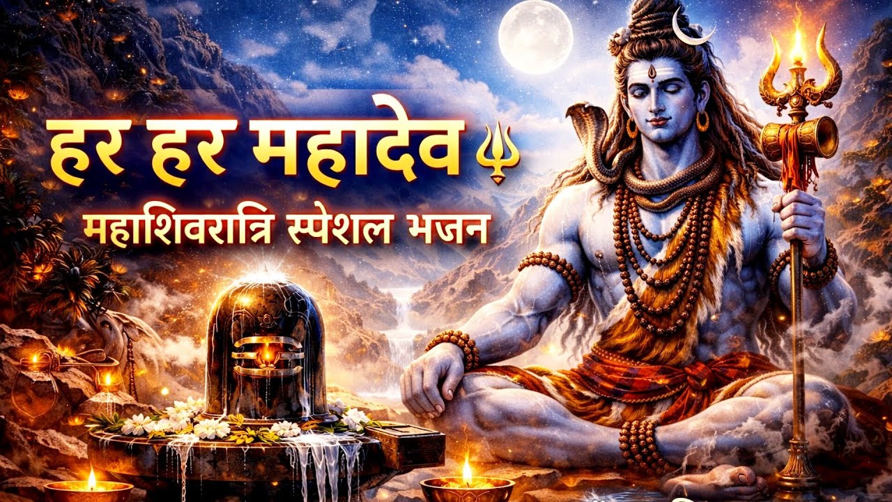 हर हर महादेव 🔱 | महाशिवरात्रि 2026 स्पेशल शिव भजन | Har Har Mahadev #bhaktiparikrama