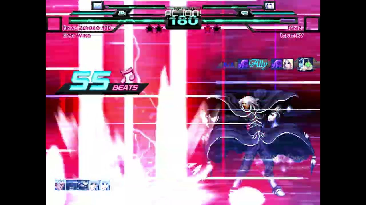 Final Zeroko 100 & God Wind VS Igniz Boss & Igniz-Ev 
