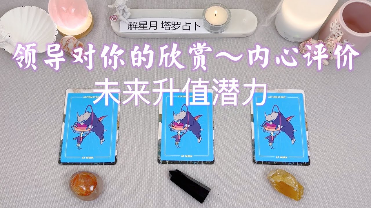 👩🏻‍💼👨🏻‍💼领导对你的欣赏～内心评价～未来上升空间/潜力🏆塔罗占卜