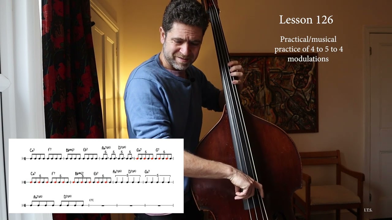 5 over 4 Polyrhythm lesson for bass players