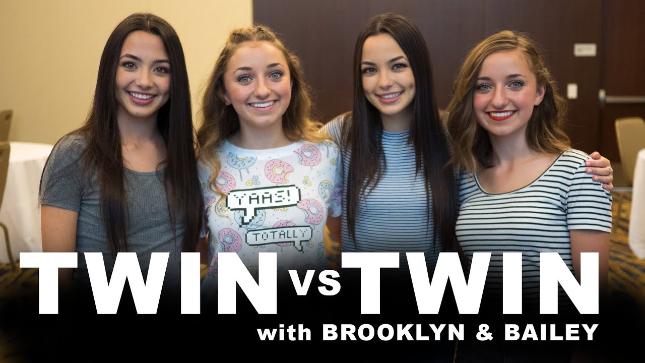 TWIN vs TWIN CHALLENGE | ft. Brooklyn & Bailey